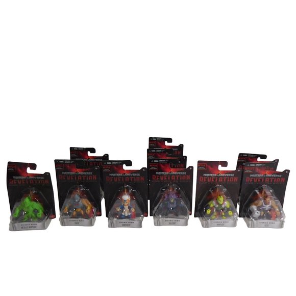 Motu Masters of the Universe Eternia Minis Mattel Revelations Lot of 10